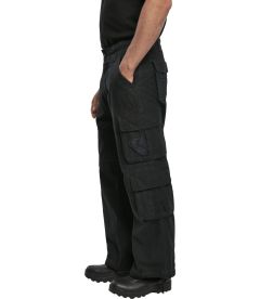 Pantalon Militaire EXTE Femme Taille 32/46 - Noir, Neuf Avec étiquettes, Made In Italy
