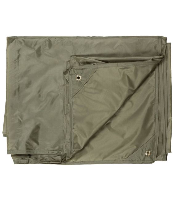 Bâche militaire Tarp vert armée Kaki 3 x 3 m