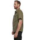 Chemise vintage manches courtes Kaki Brandit