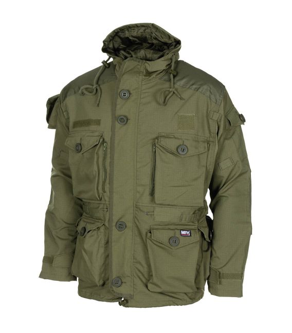 Veste commando Smock ripstop homme Kaki