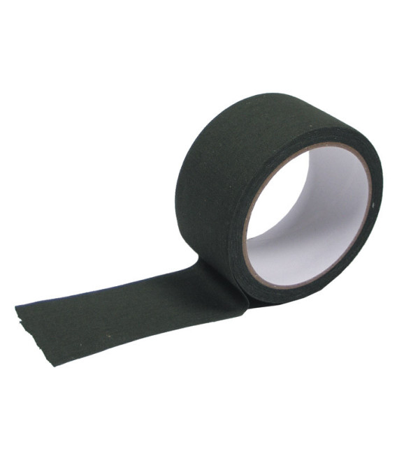bande adhesive tissu, 5 cm x 10 m, kaki - Surplus militaire