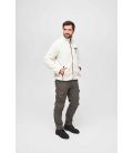 Veste polaire peluche Teddyfleece Jacket Brandit Blanc