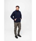 Veste polaire peluche Teddyfleece Jacket Brandit Marine