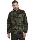 Sweat polaire en peluche Teddyfleece Troyer Brandit Woodland (US)
