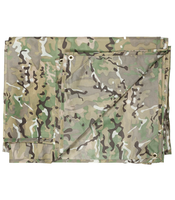 Bâche, "Tarp", operation-camou, 2x3 m - Surplus militaire