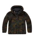 Veste polaire à capuche femme Teddy Brandit Woodland (US)