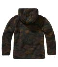 Veste polaire à capuche femme Teddy Brandit Woodland (US)