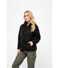 Veste polaire à capuche femme Teddy Brandit Woodland (US)