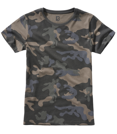 T-shirt femme Brandit Darkcamo