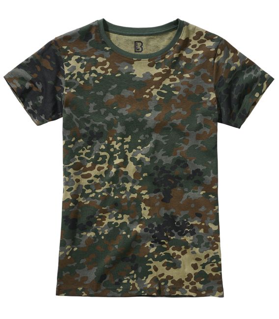 T-shirt femme Brandit Flecktarn (DE)