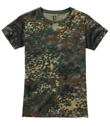 T-shirt femme Brandit Flecktarn (DE)