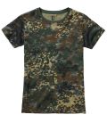 T-shirt femme Brandit Flecktarn (DE)