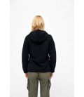 Veste polaire à capuche femme Teddy Brandit Noir