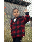 Veste polaire enfant Teddy capuche Teddyfleecejacket Brandit