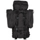 Sac à dos, "Alpin110", noir, 2 poches latérales détachables - Surplus militaire