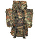 Sac à dos,"Alpin110", BW camo, 2 poches latérales détachables - Surplus