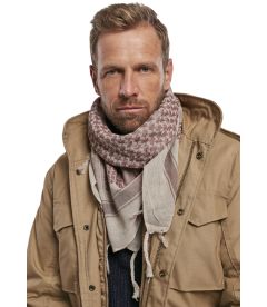 Foulard Triangle Tactique Coyote Tan - Coupe-vent Pour Cou Et Visage - MFH - Neuf