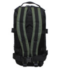 Sac à dos "Assault-Travel" Laser, noir-kaki - Surplus militaire