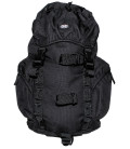 sac à dos "Recon I", 15 litre, noir - Surplus militaire