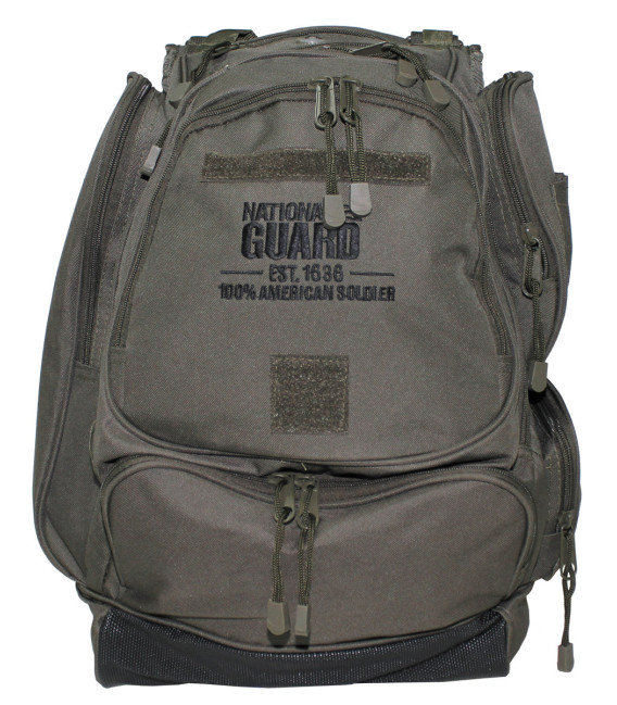 sac a dos americain, "NATIONAL GUARD", kaki - Surplus militaire