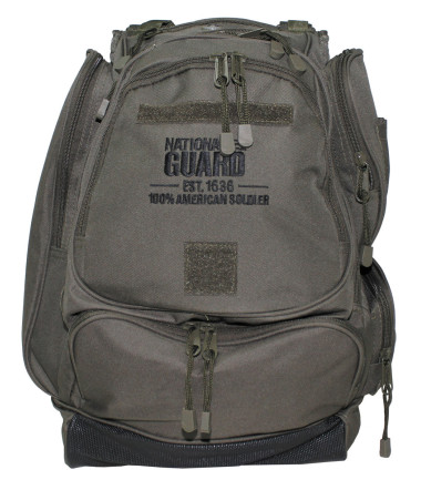 sac a dos americain, "NATIONAL GUARD", kaki - Surplus militaire