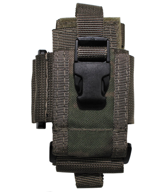 porte du cellulaire, réglable, "MOLLE", HDT camou vert - Surplus militaire