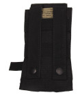 Porte chargeur, simple, "MOLLE", syst. mod., noir - Surplus militaire