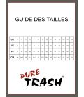 Bottes, 14 trous "Pure Trash", noir, embout en acier, vices