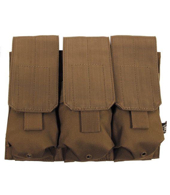 porte chargeur, triple, "Molle", coyote tan - Surplus militaire