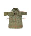 Manteau de camouflage filet avec boucles vert