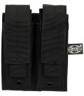 porte chargeur, "Molle", double, noir - Surplus militaire