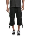Pantacourt militaire Urban Legend 3/4 Brandit Noir