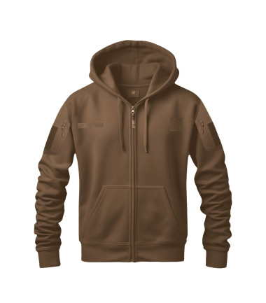 Sweat militaire SPIDER avec zip Opex Beige