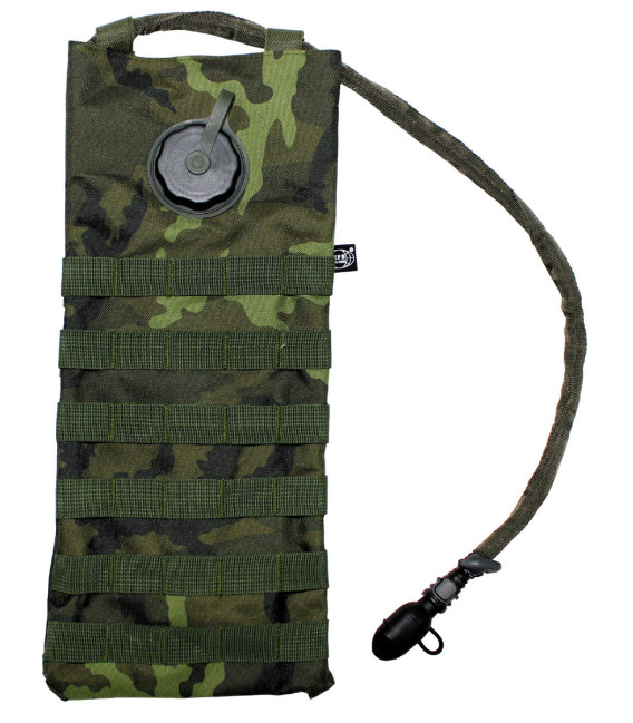 Système d'hydratation, "MOLLE" w/gobelet 2,5 l, M 95 CZ camo - Surplus militaire
