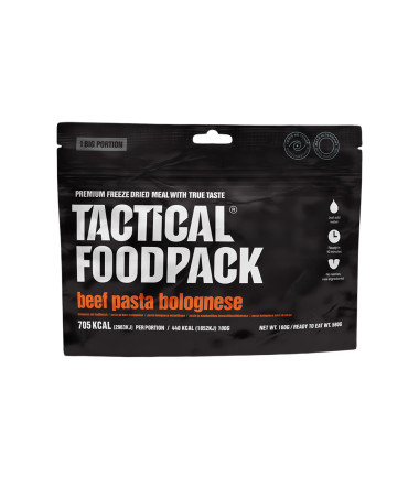 Maxi ration de survie - Pâtes à la bolognaise Tactical Foodpack