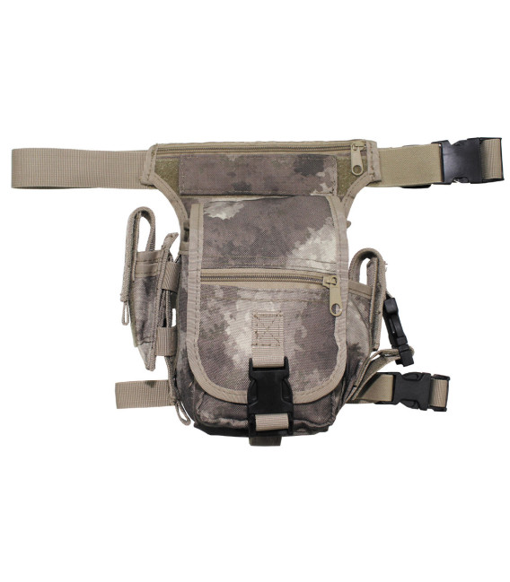Sac banane, HDT camou, fixation ceinture et jambes - Surplus militaire
