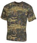 T-Shirt US, manches courtes 170 g/m² M.F.H. Camouflage