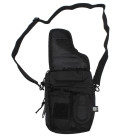 Sac à bandoulière, noir, avec étui détachable - Surplus militaire