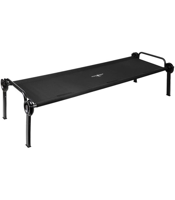 Lit de camp Disc-O-Bed ONE L Noir