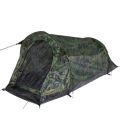 Tente militaire tunnel 1 personne "Schwarzenberg" M.F.H. Camouflage - M05 Camo (FI)