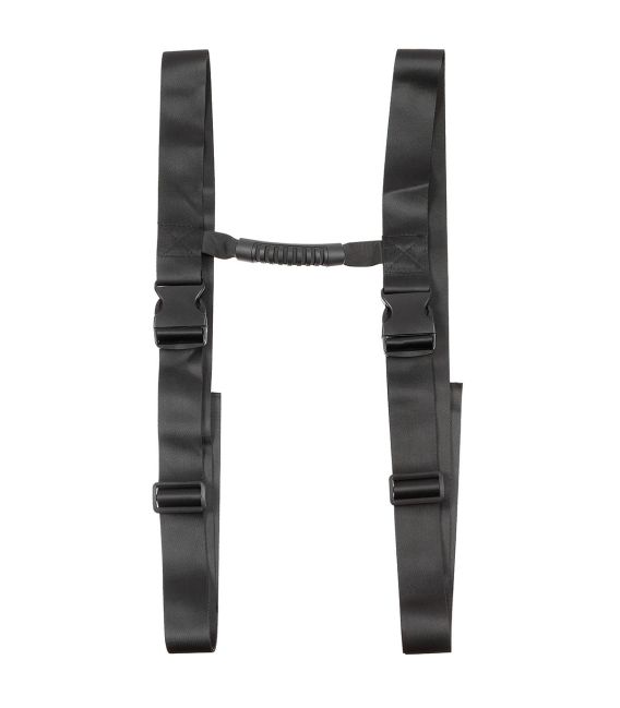 Sangle de transport avec poignée 180 cm Fox Outdoor Noir