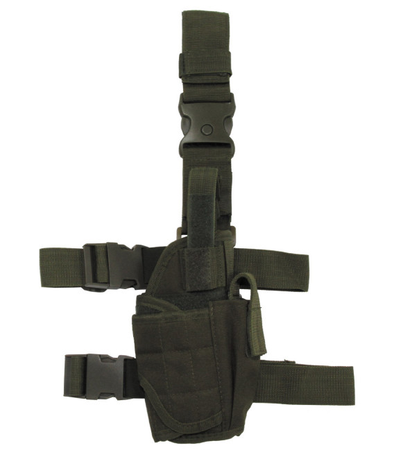 Holster, kaki, réglable, à droite - Surplus militaire