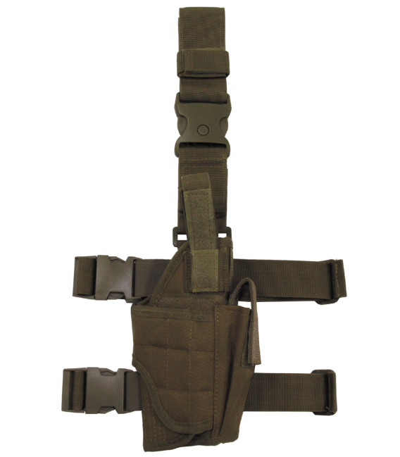 Holster, coyote tan, réglable, à droite - Surplus militaire