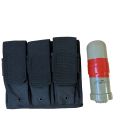 Poches grenade gilet gipo noir