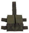 Porte chargeurs tactique, kaki, pour 2 chargeurs - Surplus militaire