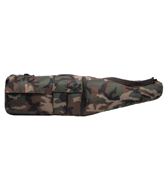 Housse carabine, "Paintball", woodland, rembourrée - Surplus militaire