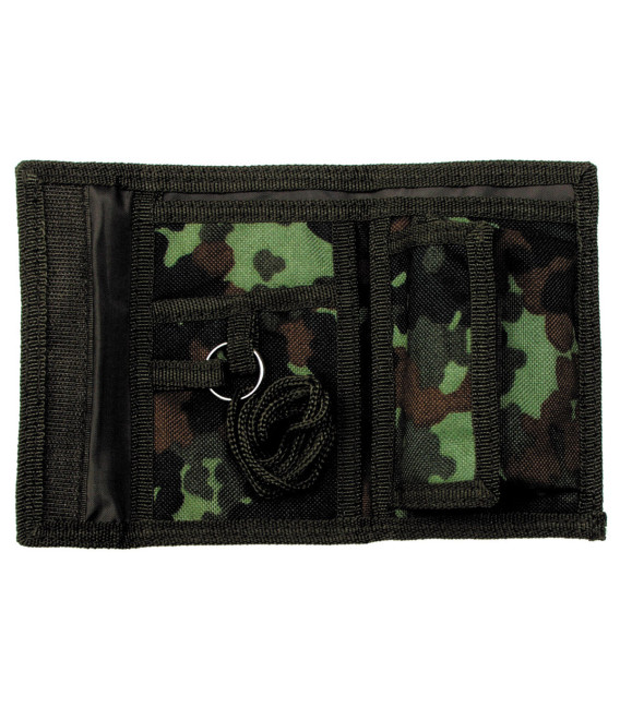 Portefeuille BW, BW camo, avec fermeture velcro - Surplus militaire