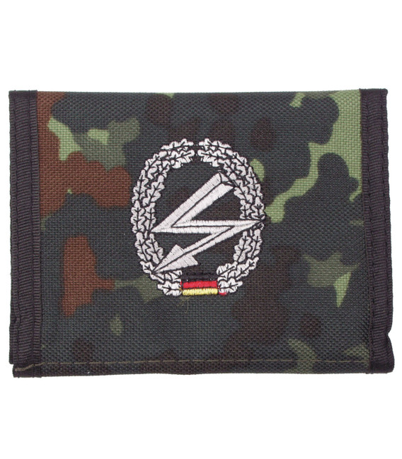 Portefeuille BW, BW camo, w/ins., logo B - Surplus militaire