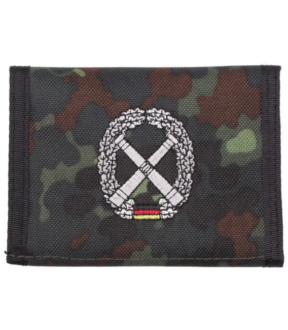 Portefeuille BW, BW camo, w/ins., logo C - Surplus militaire