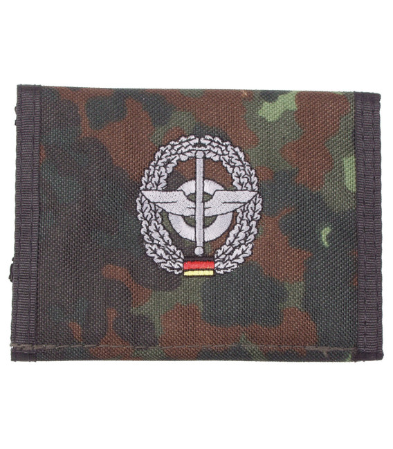 Portefeuille BW, BW camo, w/ins., logo G - Surplus militaire